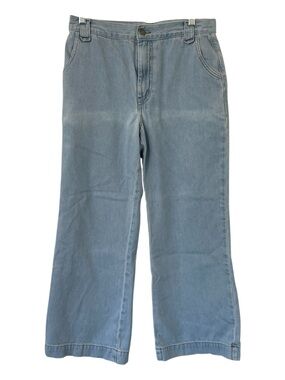 XiRENA Light Blue Cropped Wide-Leg Jeans